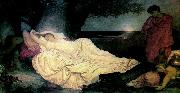 Lord Frederic Leighton Cymon and Iphigenia oil on canvas